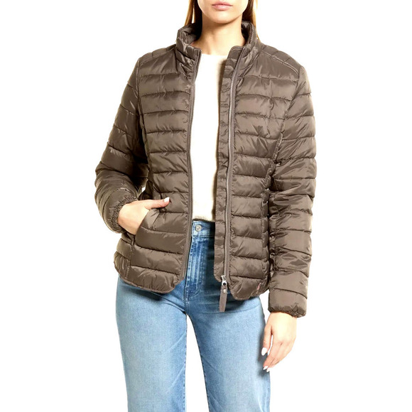 Joules Canterbury Water Resistant Puffer Jacket Taupe - M - Picture 1 of 13